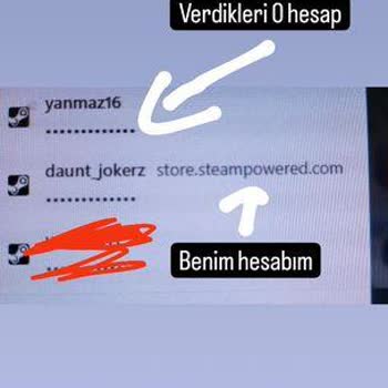Steam Bot Doğrulaması Bozulduğu İçin Hesabımı Steam Üzerine Alıyor