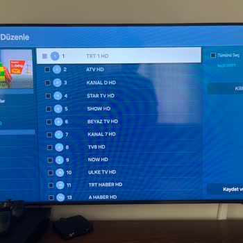 Samsung TV Kanal Düzenleme Hatası