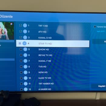 Samsung TV Kanal Düzenleme Hatası