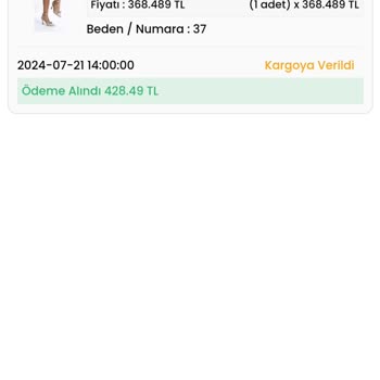 Birissine Yanlış Ürün Göndermişsiniz Ama İadem Yapılmıyor