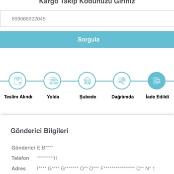 Hepsiburada- İade Edilen Ürünün Geri Yatırılmayan Bedeli