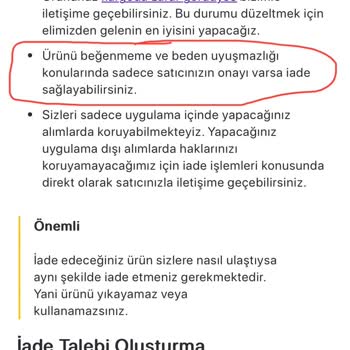 Gardrops Editörlerin Haksız İadesi