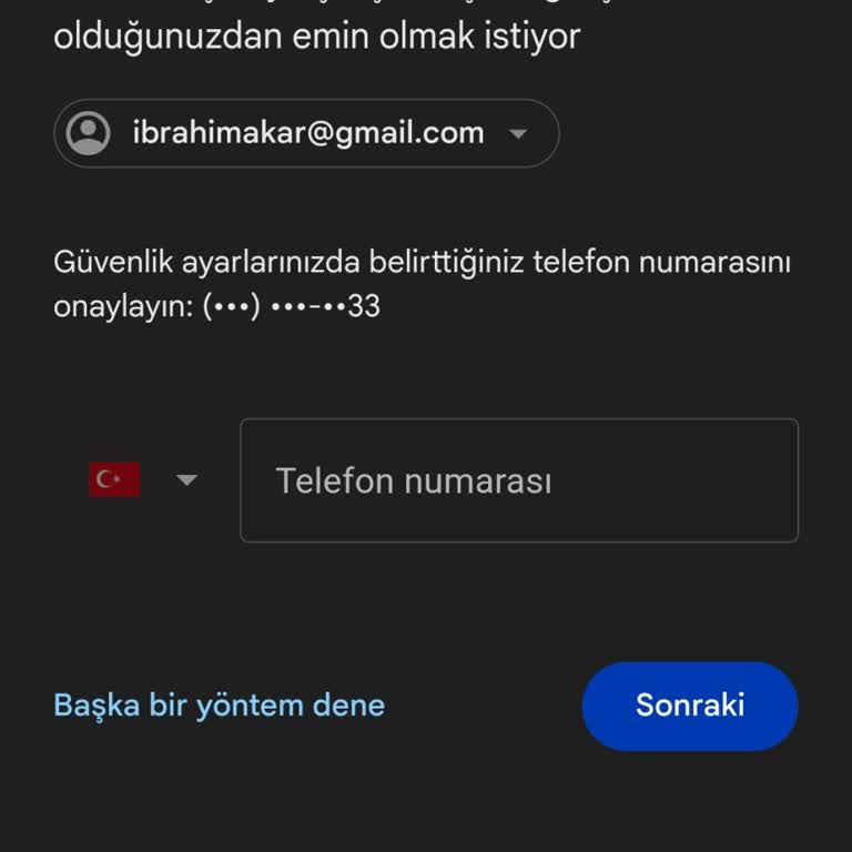 Gmail Hesabım Çalındı Ve Giriş Yapamıyorum