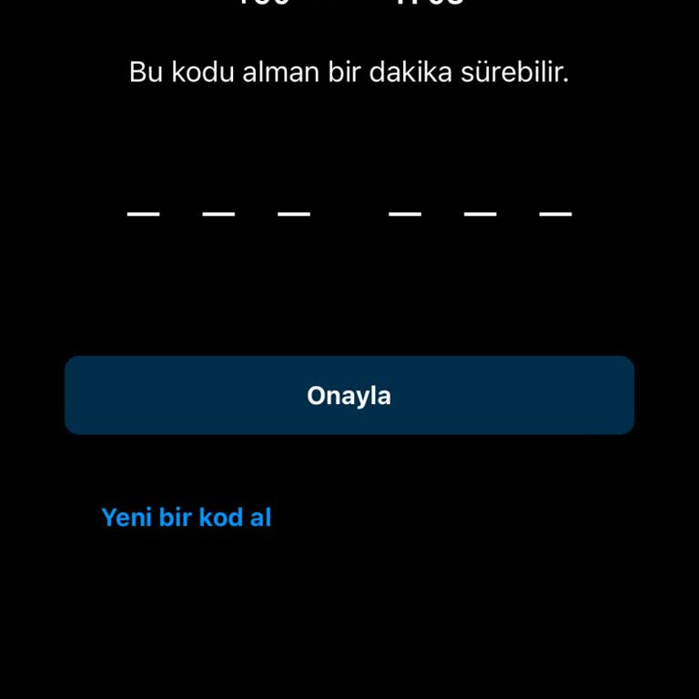 Instagram Kod Gelmiyor
