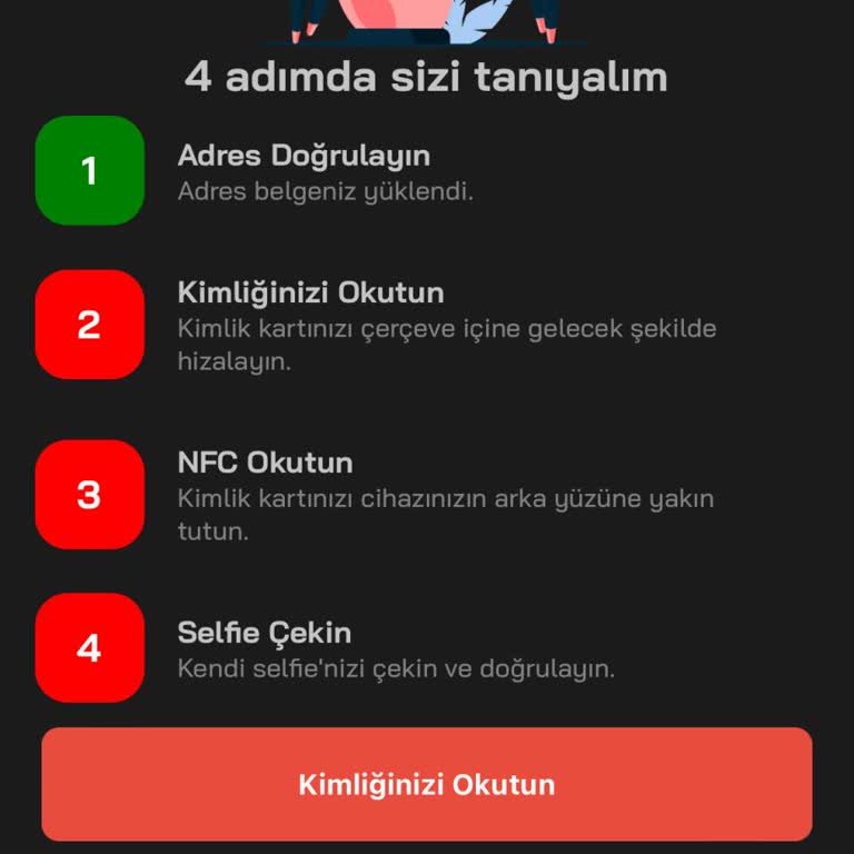 Payfix Kimlik Ön Yüz Doğrulanmadı Hatası