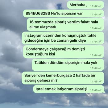 Ok Roses Siparişimi Teslim Etmediler