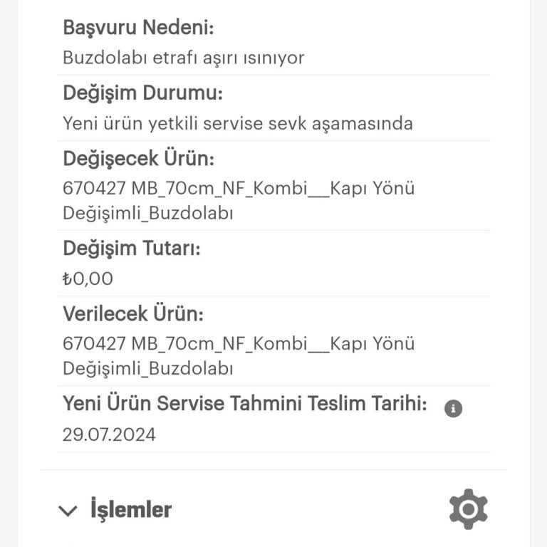 #Beko Kusurlu Buzdolaplarını 1 Aydır Değişmiyorlar