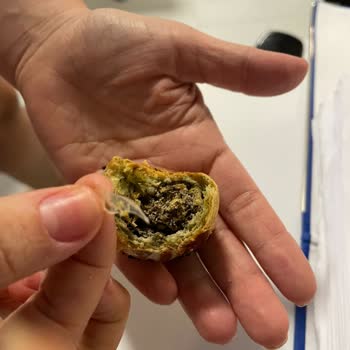 Namlı Fırın Poğaçanın İçinden Cam Çıktı