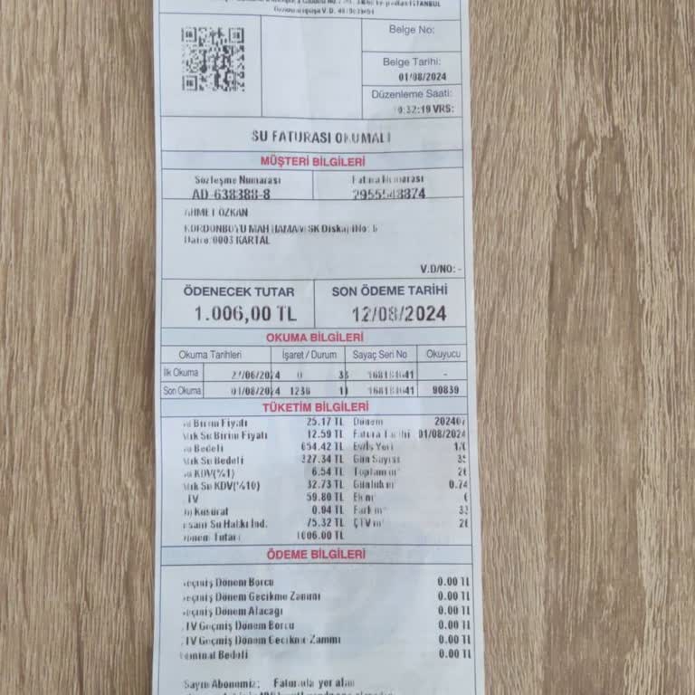 İSKİ Su Faturası İtirazı