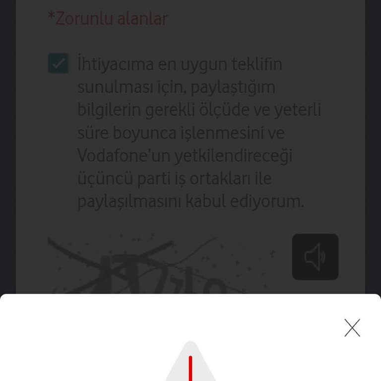 Vodafone FreeZone Kullanıcısı Tanımlayamamak!