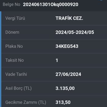 Novacar Teslim Sonrası Ceza Gelme Problemi