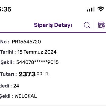 Gratis Siparişimin Welokal Kargo Firması Tarafından Kaybedilmesi...