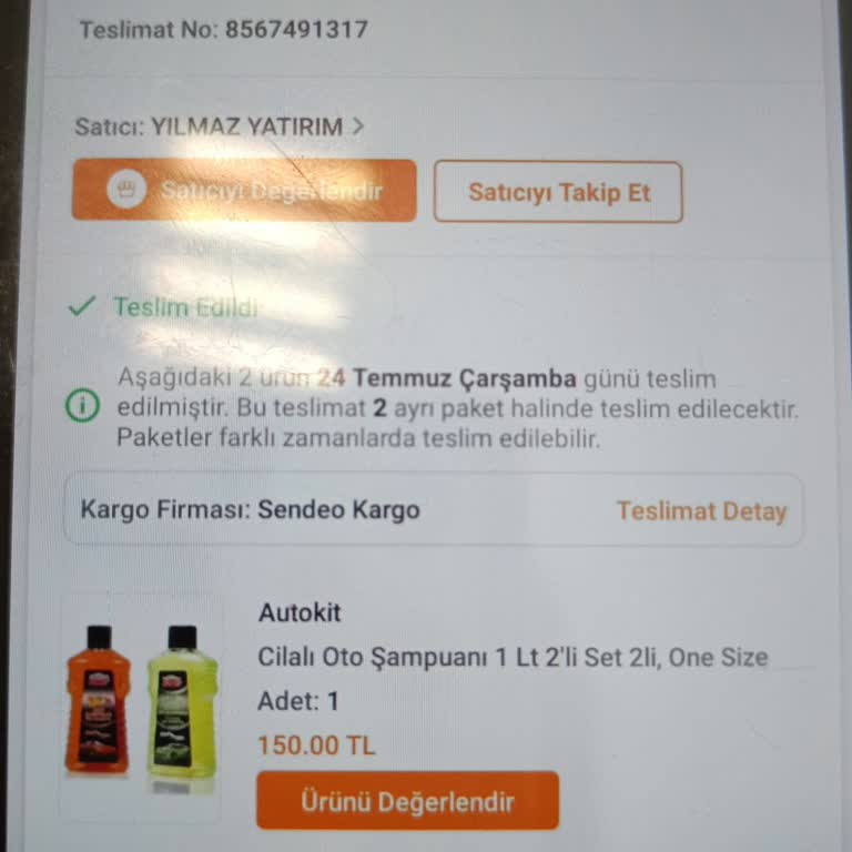 Trendyol Teslim Edilmeyen Sipariş Ve Müşteri Hizmetleri Sorunu