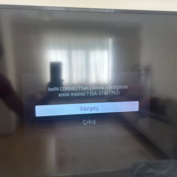 Digiturk Beın Connect Yayın Problem Sa-3746176 Kodlu Hata