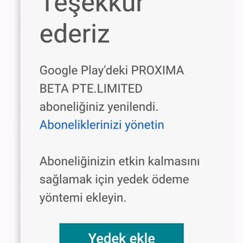 PUBG (Pubgmobile.com) Abonelik Sorunu Yaşadım