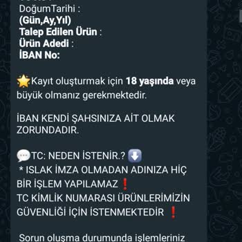 lcwpaketleme.com T. C. Kimlik Numaram İle İşlem Yapılacağını Düşünüyorum