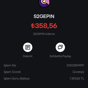 S2gepin Param Çekildi Sipariş İptal Edildi Para İadesi Yapılmadı
