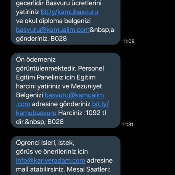 Teşvik Programı Kariyer Adam Teşvik Kursu'nun Mağduriyetimi Gidermesini İstiyorum