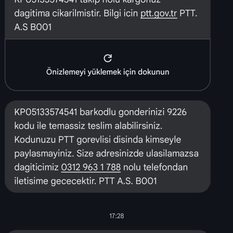 PTT Kargo Adresime Teslim Etmiyor