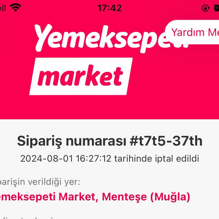 Yemeksepeti Muhatap Yok, 800₺ Paramı Keyfi Olarak 1 Hafta Bloke Ettiler