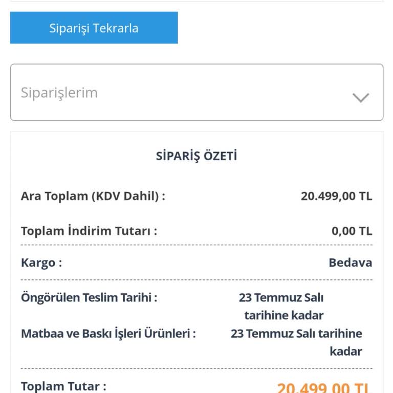 Avansas'tan İptal Edilen Klima İçin Para İadesi Sorunu