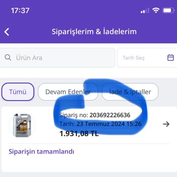 N11 Motor Yağı Siparişi Sonrası Yaşadığım Mağduriyet