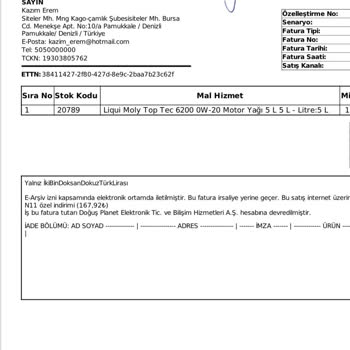 N11 Motor Yağı Siparişi Sonrası Yaşadığım Mağduriyet
