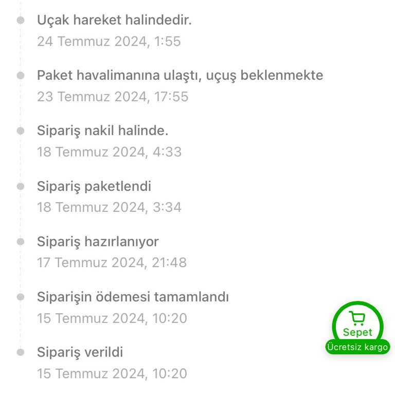 MNG Kargo Temu.com Siparişi Gumruk İşlemlerini Takip Etmiyor