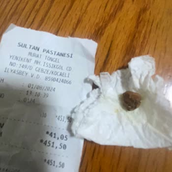 Sultan Pastanesi Fıstıklı Baklavada Taş Şoku!