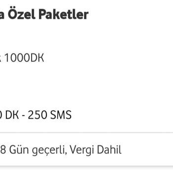 Vodafone Yanımdadan K. K İle Ek Paket Satın Alma Ve Müşteri Hizmetleri Sorunu