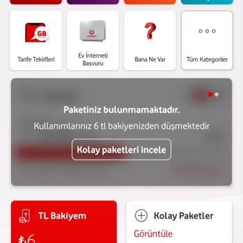 Vodafone Yanımdadan K. K İle Ek Paket Satın Alma Ve Müşteri Hizmetleri Sorunu