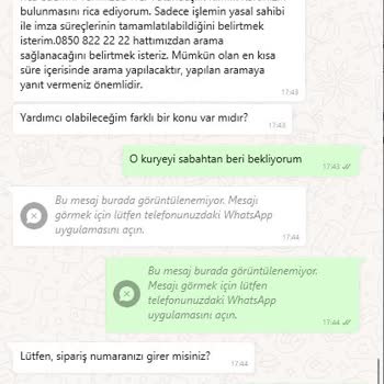 Dijital Kurye Gelmediği Halde Adreste Kimse Yok Diye Bilgi Geçmiş