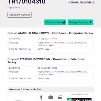 Enterprise Aynı Gün Arabayı Teslim Ediyorum Yenı Kiraladığım Arabayı Alamıyorum