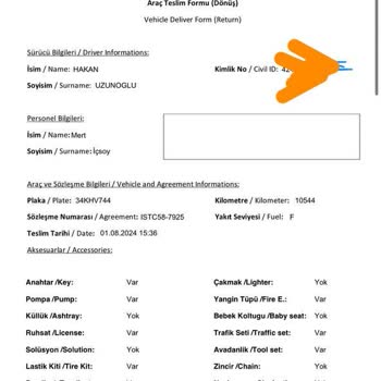 Enterprise Aynı Gün Arabayı Teslim Ediyorum Yenı Kiraladığım Arabayı Alamıyorum