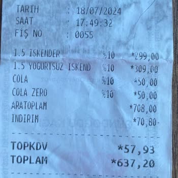 Baydöner Hizmet, Temizlik, Bilgisiz Personel, Kötü Yemek