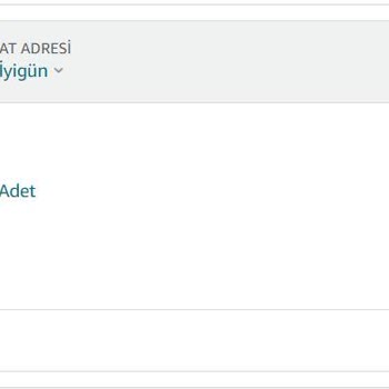 Amazon Sipariş İptal Ediyor