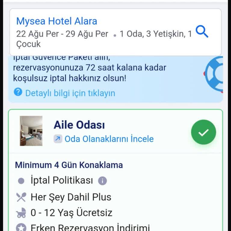 Mysea Hotels Yetkililer Dönüş Sağlamıyor