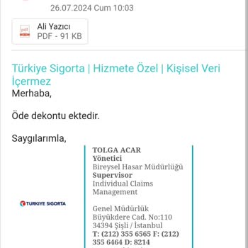 Ziraat Bankası Konut Sigortası Hasar Ödemesi Yapıldığı Halde 21 Gündür Bekletiliyorum