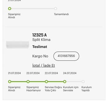 Arçelik-Arçelik Yetkili Servis-Borusan Lojistik Mağduriyeti