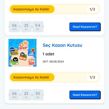Kazandiro Kampanya Sorunu
