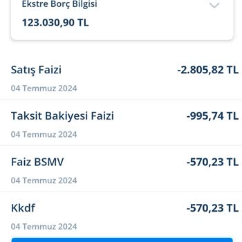 Denizbank Bekleyen Taksit Faizi