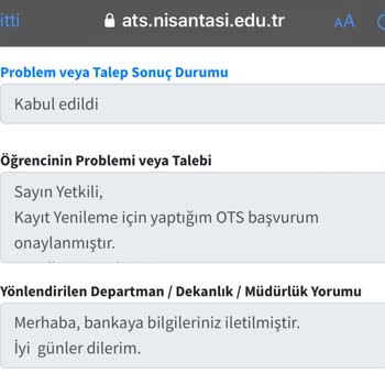 Denizbank Üniversite Ots Ödeme İletişimi Sağlanılmıyor.