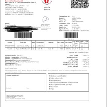 Calvin Klein Sorumsuz Markanın Hatalı Ürün Gönderimi