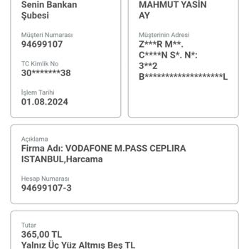 Vodafone Ödeme Alınan Kolay Paketin Saatlerdir Yüklenmemesi