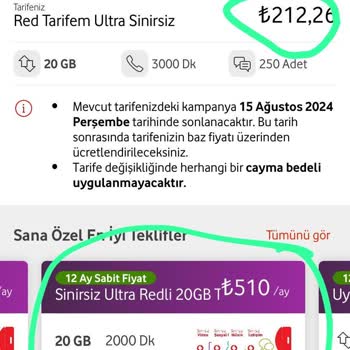 Vodafone Fahiş Fiyat Artışı Be Müşteri Mağduriyeti 2