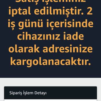 EasyCep Google Play Hesabı Açık Olduğu İçin Satış İptali Ve Amazon Ek Desteği