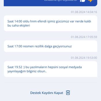 TurkNet İnternet Nakil İşlemi Süresinin Aşılması Ve Müşteri Memnuniyetsizliği