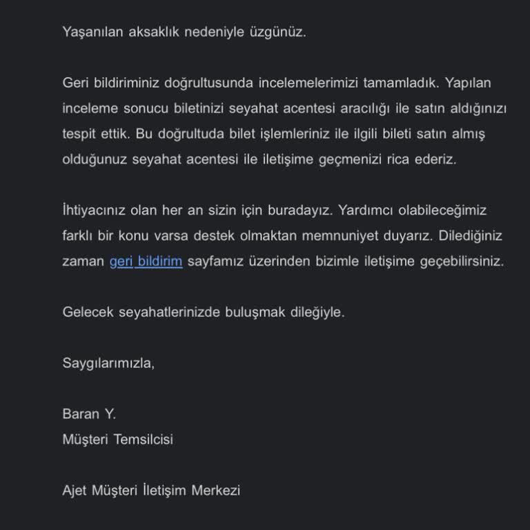 Enuygun Uçak Bileti İptali