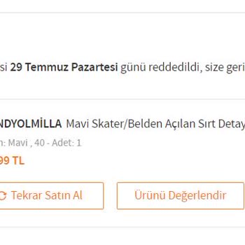 Trendyolmilla Mağdur Etmeye Devam Ediyor! İade Ücretleri Yatırılmıyor