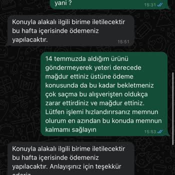 Getmobil İade Edilemeyen Ödeme